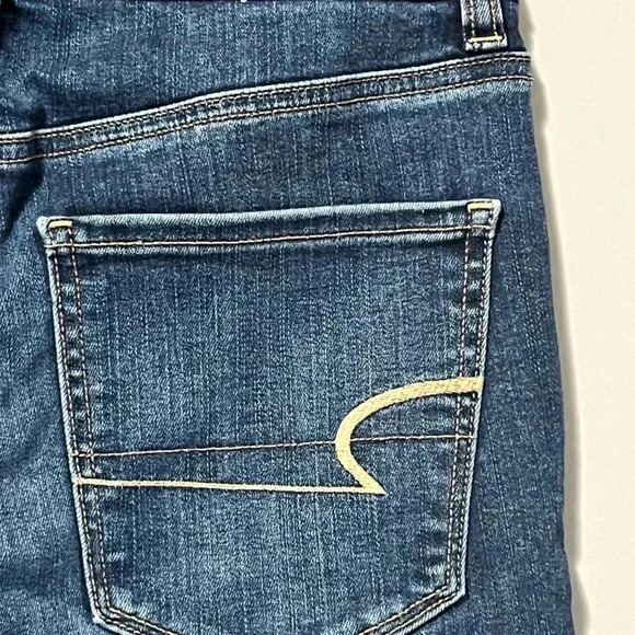 American Eagle Next Level Stretch Highest Rise Short Jegging Jeans - Picture 7 of 14